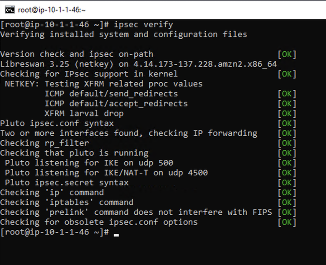 IPSEC Verify