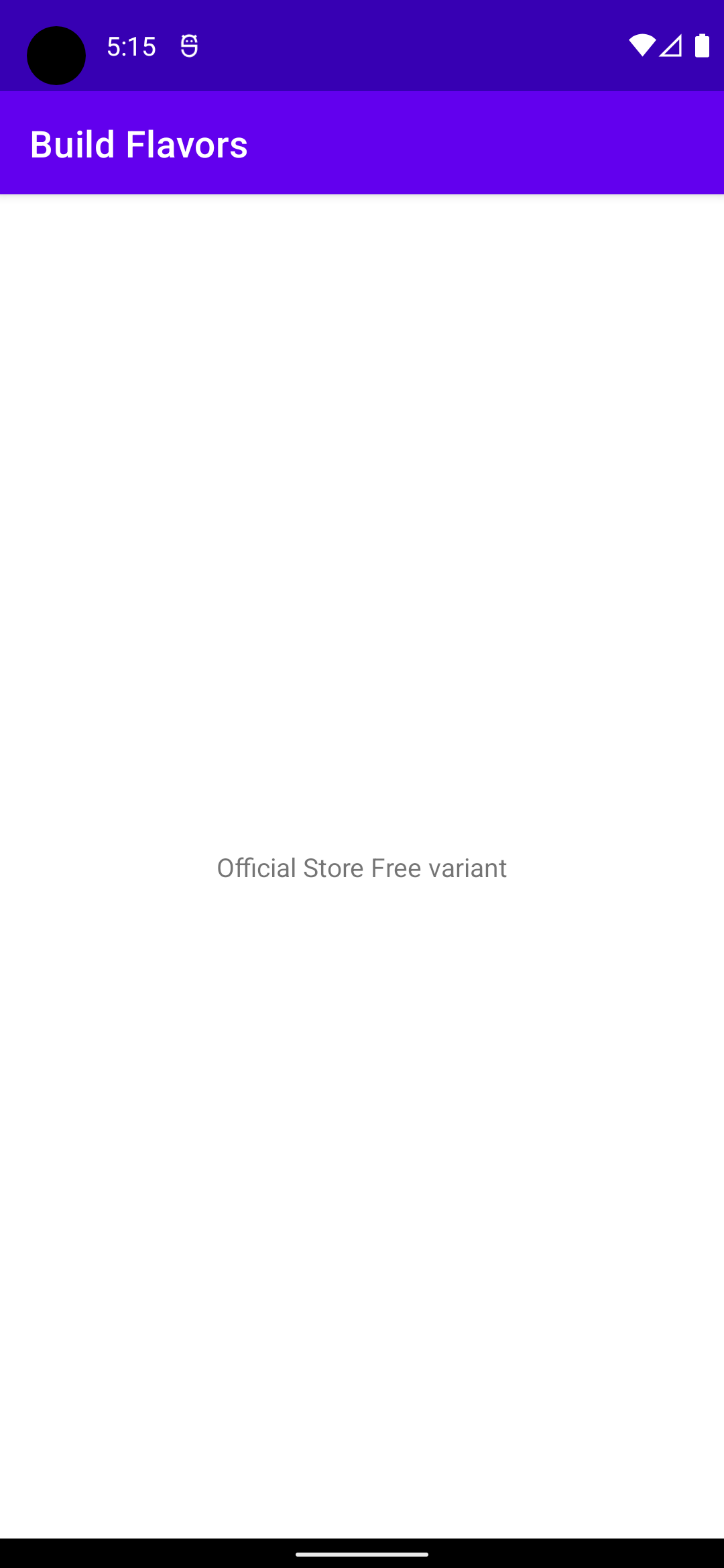 GitHub - aospstudio/build-flavors-samples: Project of creating ...