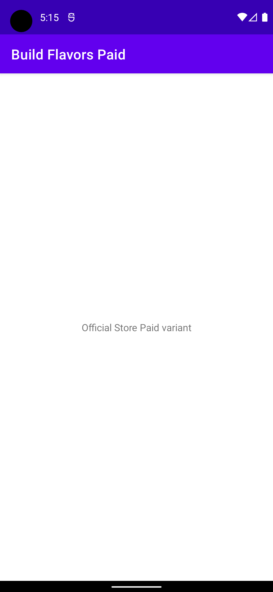 GitHub - aospstudio/build-flavors-samples: Project of creating ...