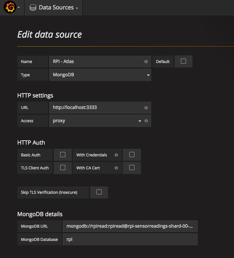 Sample Data Source