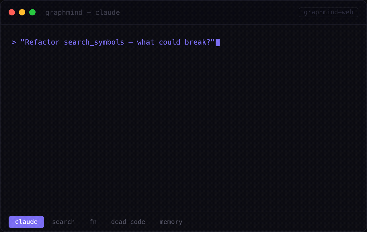 GraphMind CLI demo
