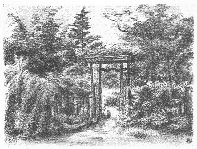 中垣（世田ヶ谷時代）の口絵の図