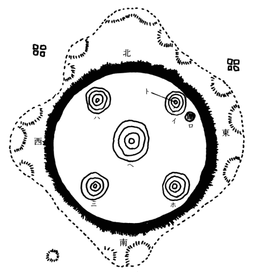 城の絵図面の図