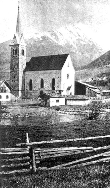 「●オーベルピンツガウの汽車の窓より」のキャプション付きの写真