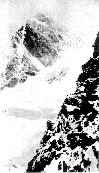 「●ガックの絶壁とグロース・シュレックホルン」のキャプション付きの写真