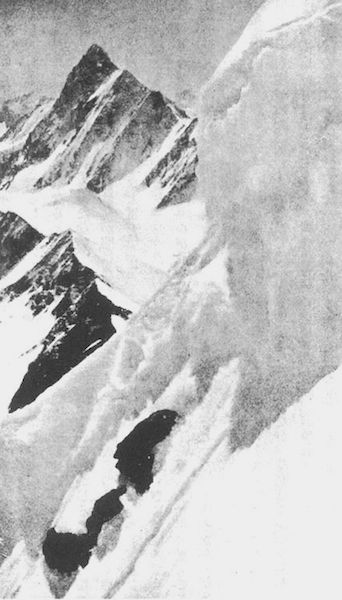 「●エリオットウェンドリよりフィンシュテラールホルンを望む」のキャプション付きの写真