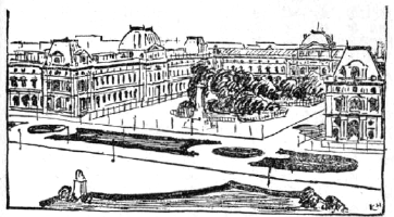 「第八圖　パリ・ルーヴル博物館」のキャプション付きの図