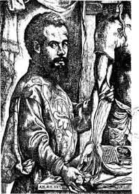「Fig 21 Andreas Vesalius(1514-1564): Founder of modern anatomy. 図21 アンドレアス・ヴェサリウス(1514-1564):現代解剖学の創立者」のキャプション付きの図