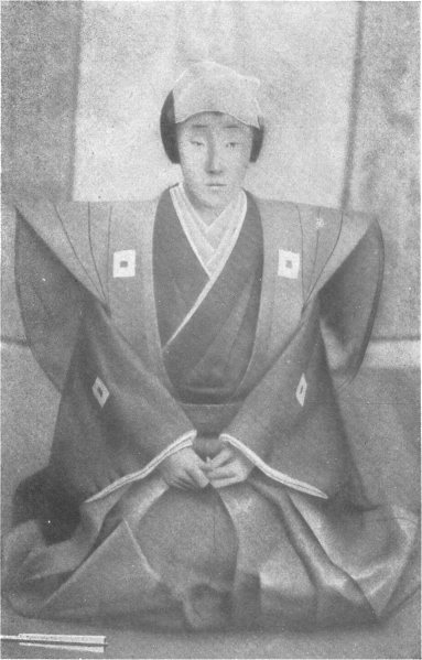 「女役者粂八 明治三十五、六年頃」のキャプション付きの図