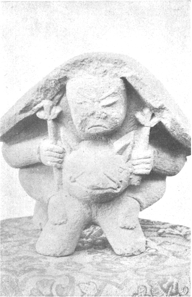 「掘り出した堅牢地神」のキャプション付きの図