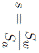 ｓ＝Ｓ＿ｗ／Ｓ＿ａの数式