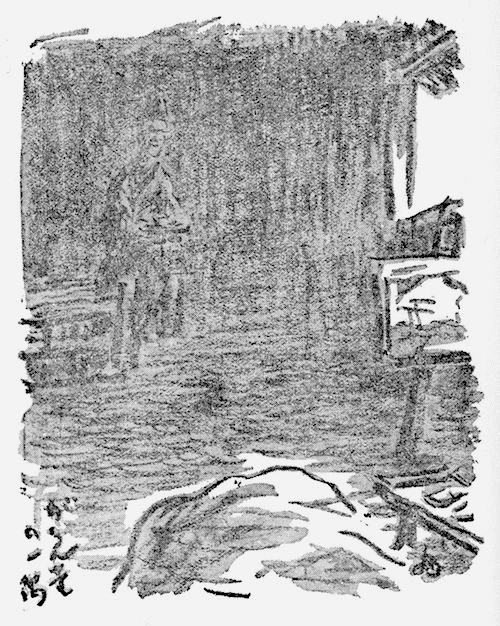 がらん堂の一隅の挿図