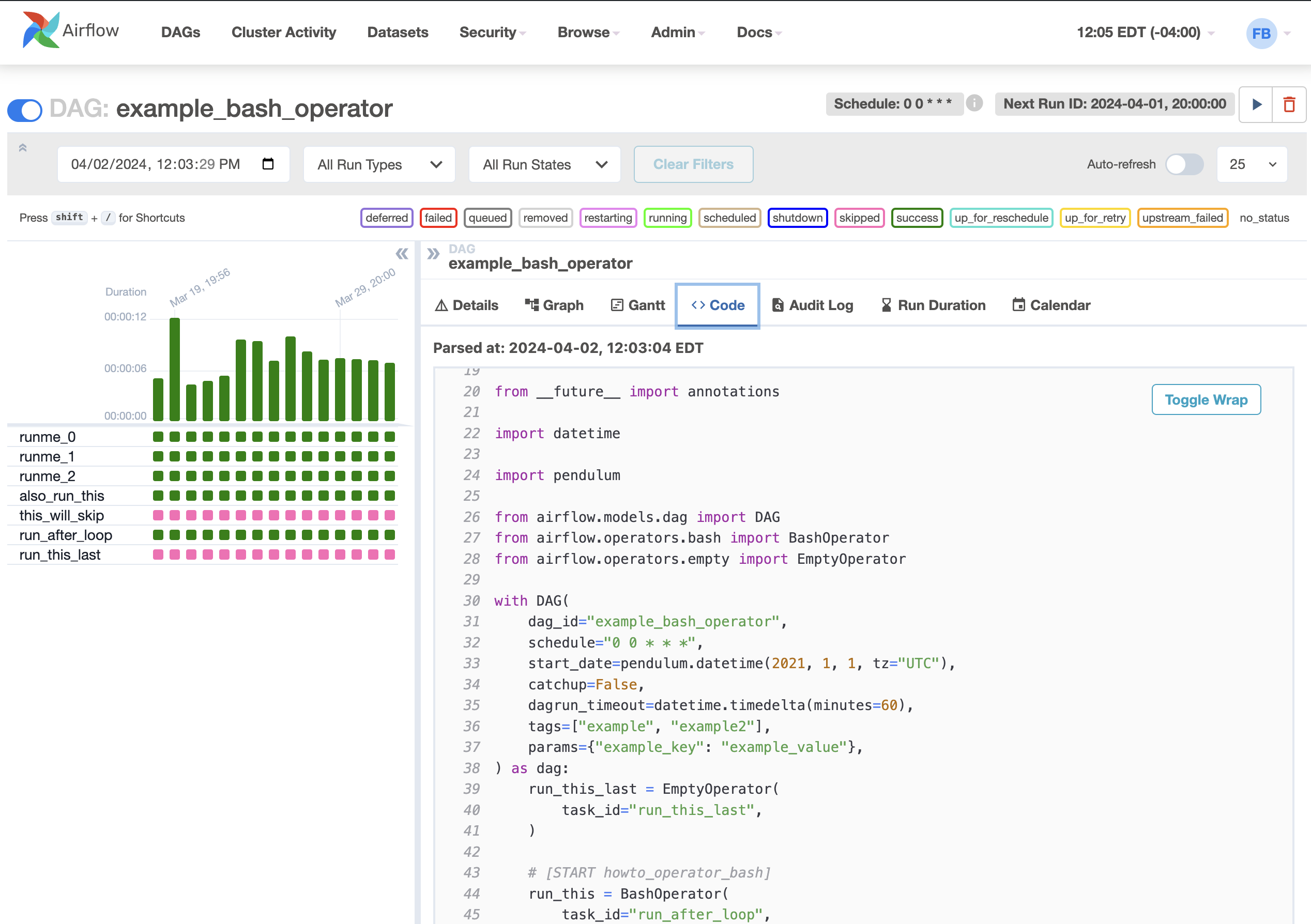 Architecture Overview — Airflow Documentation