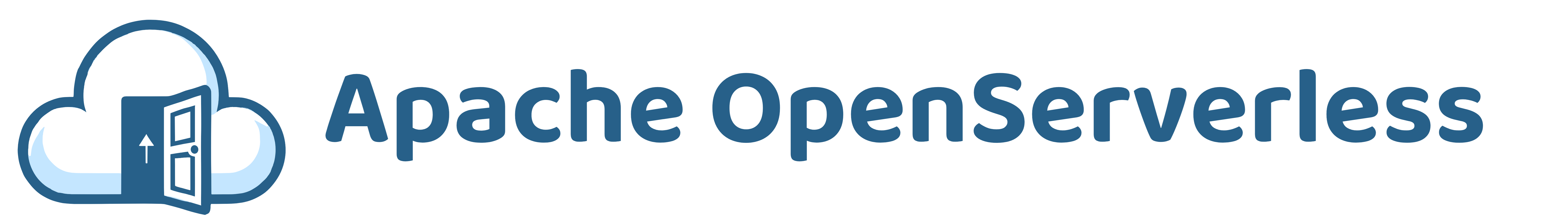 Apache OpenServerless Logo.