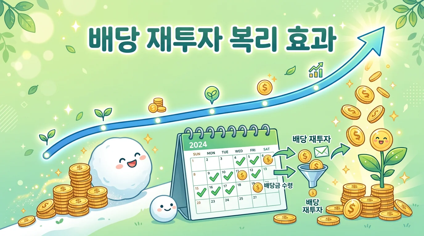 배당 재투자 복리 성장 효과 가이드