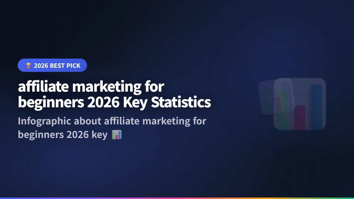 affiliate marketing for beginners 2026 infographic 2026