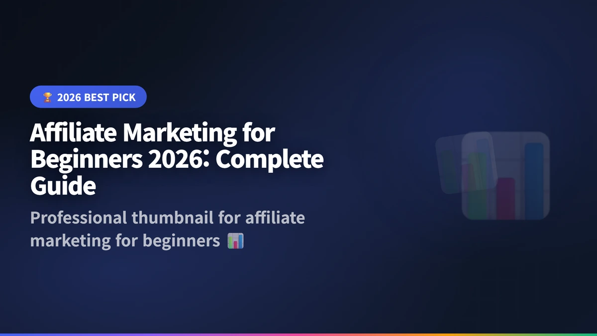 affiliate marketing for beginners 2026 guide 2026
