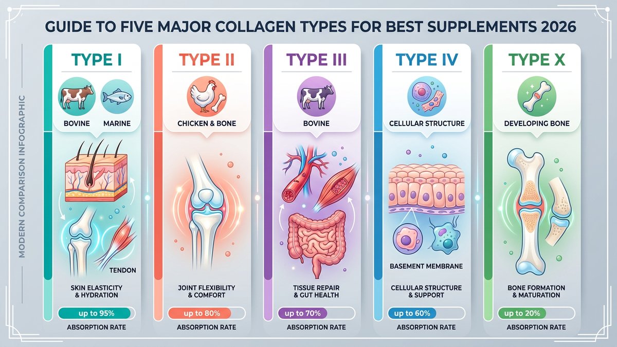 best collagen supplements 2026 infographic 2026
