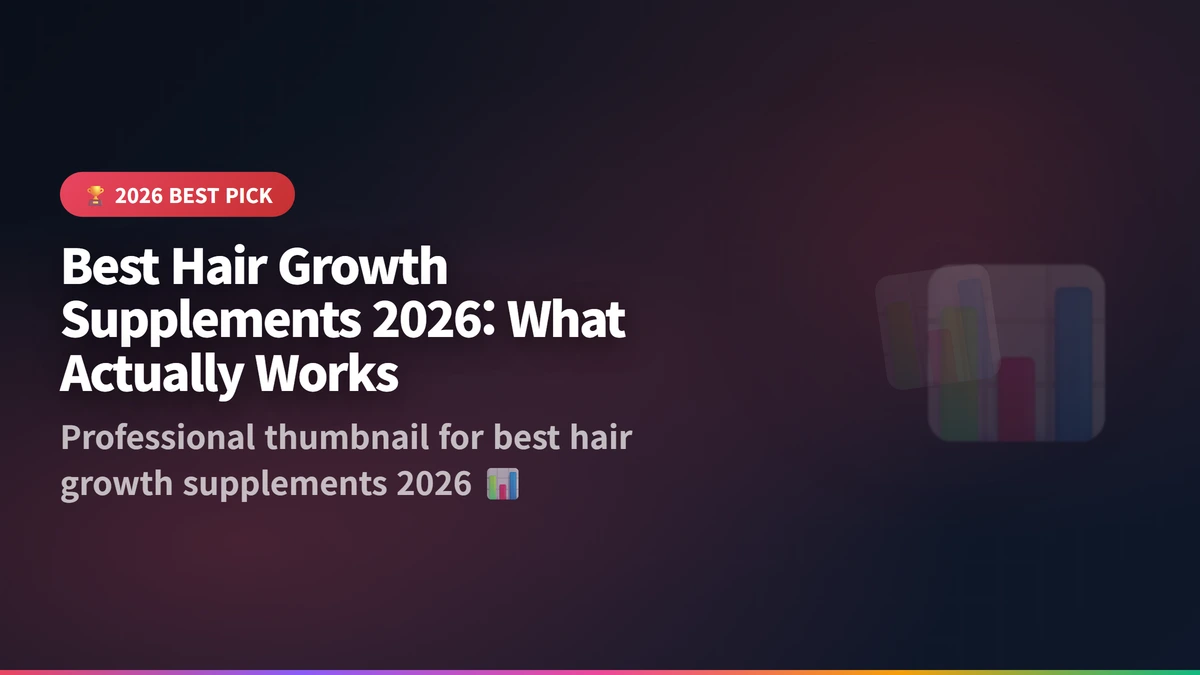 best hair growth supplements 2026 guide 2026