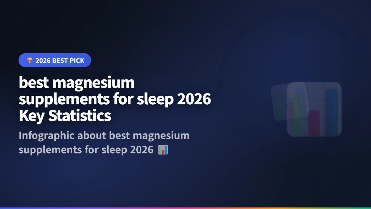 best magnesium supplements for sleep 2026 infographic 2026