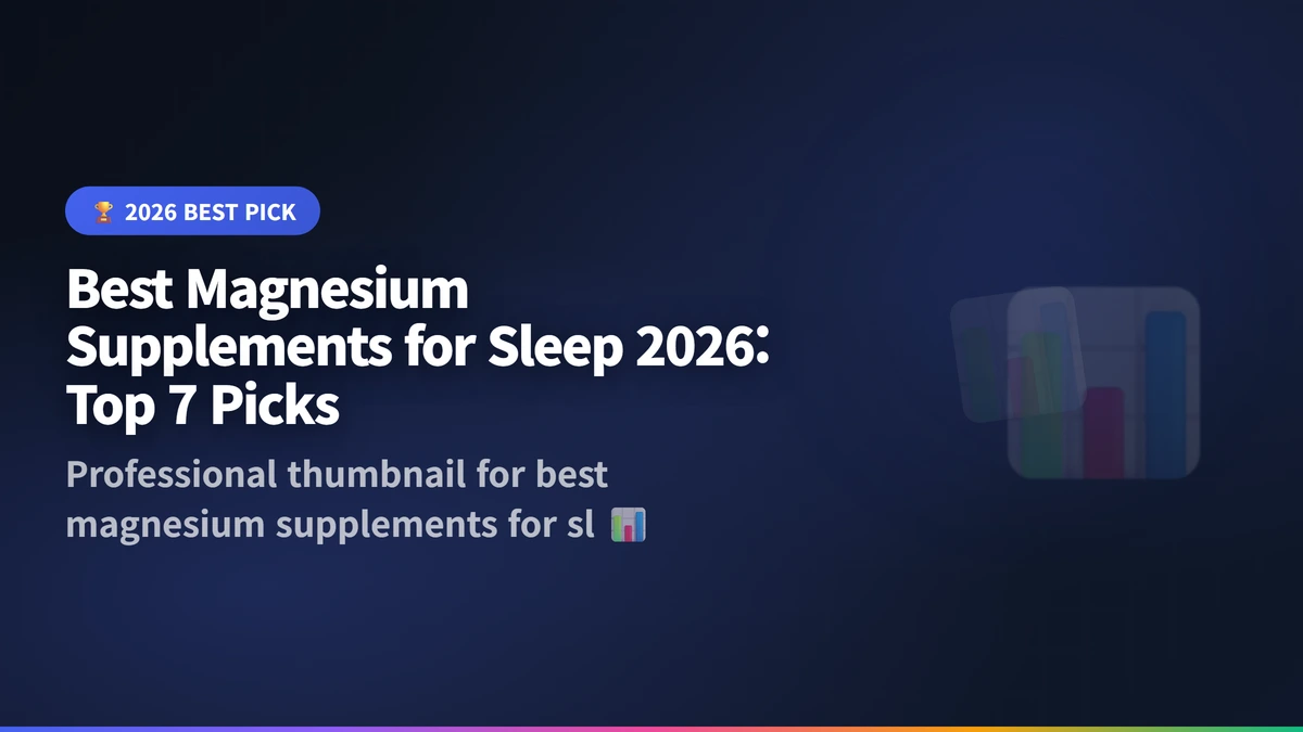best magnesium supplements for sleep 2026 guide 2026