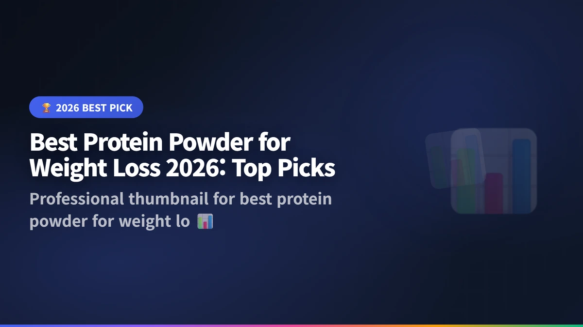 best protein powder for weight loss 2026 guide 2026