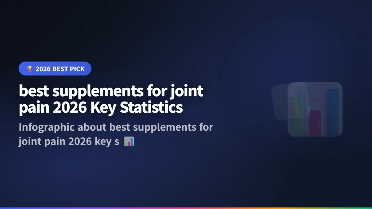 best supplements for joint pain 2026 infographic 2026