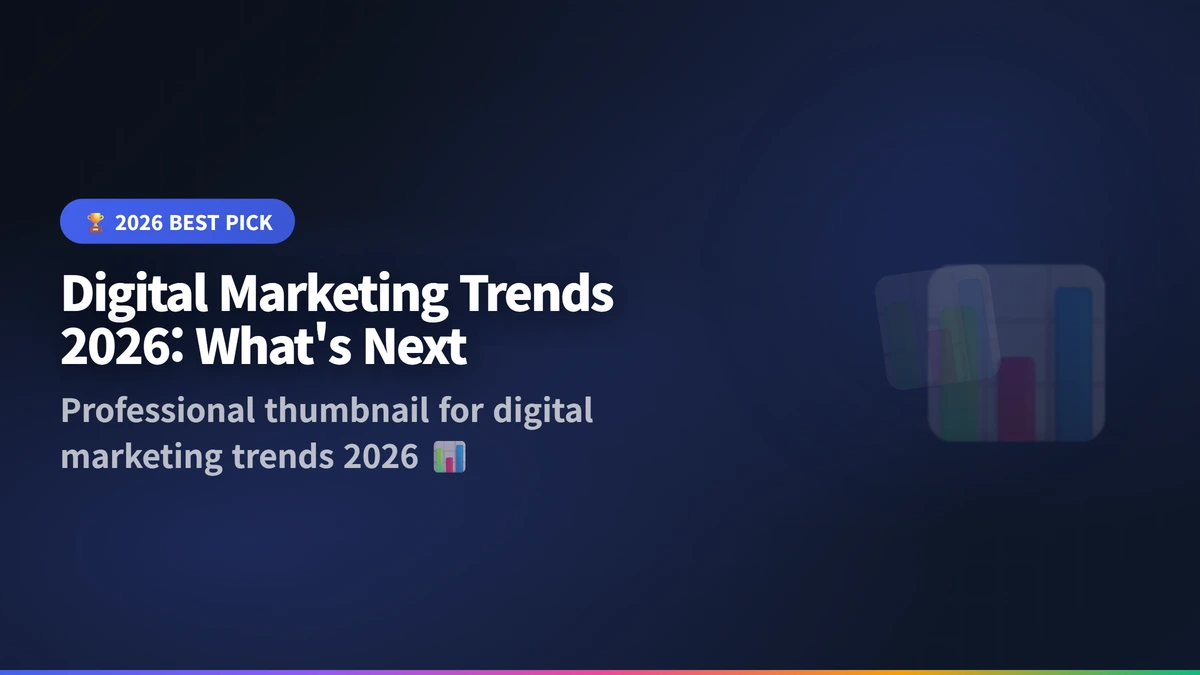 digital marketing trends 2026 guide 2026