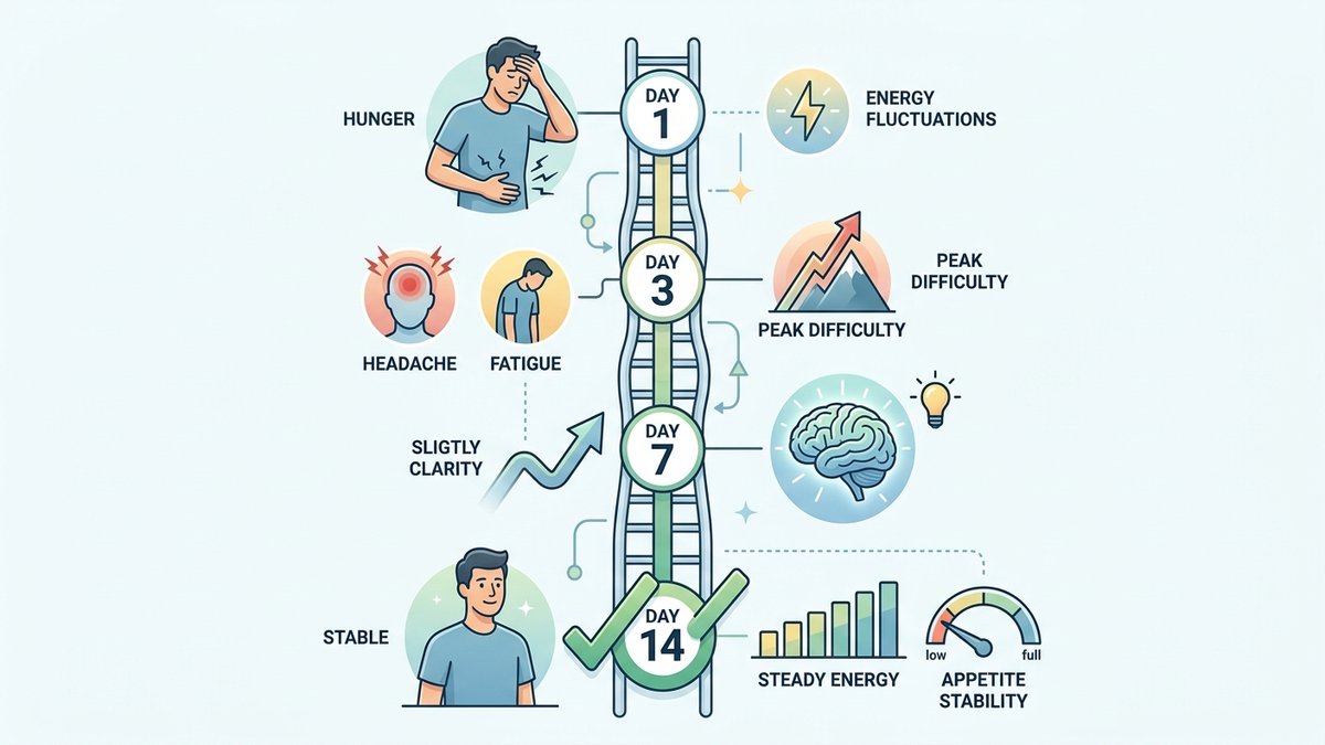 intermittent fasting side effects infographic 2026