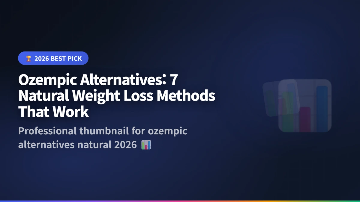 ozempic alternatives natural 2026 guide 2026