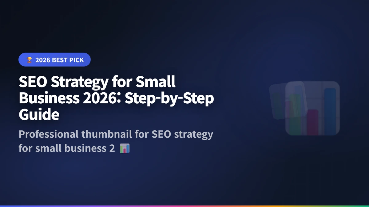 SEO strategy for small business 2026 guide 2026