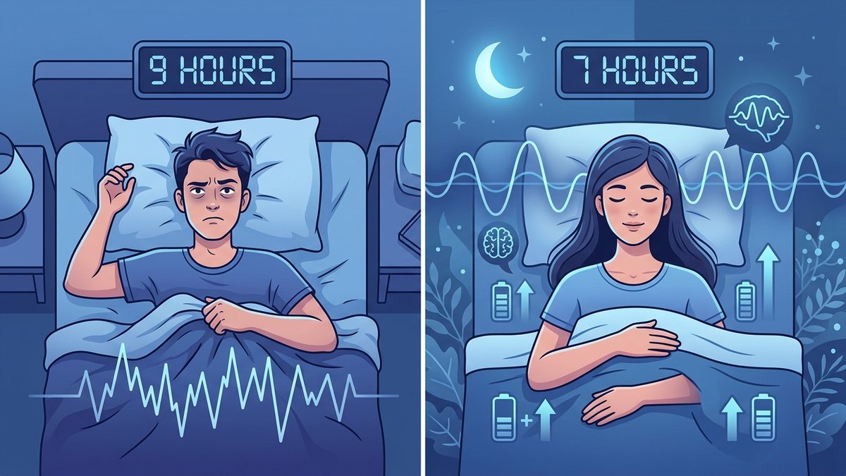 sleep quality vs quantity infographic 2026