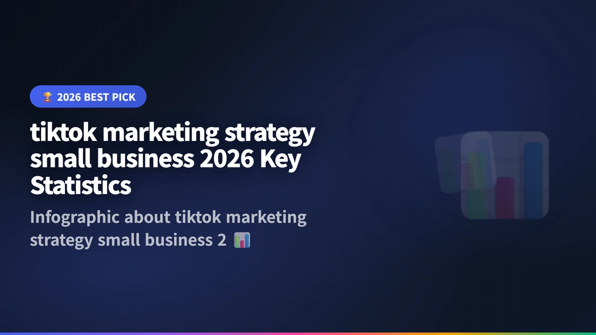 tiktok marketing strategy small business 2026 infographic 2026
