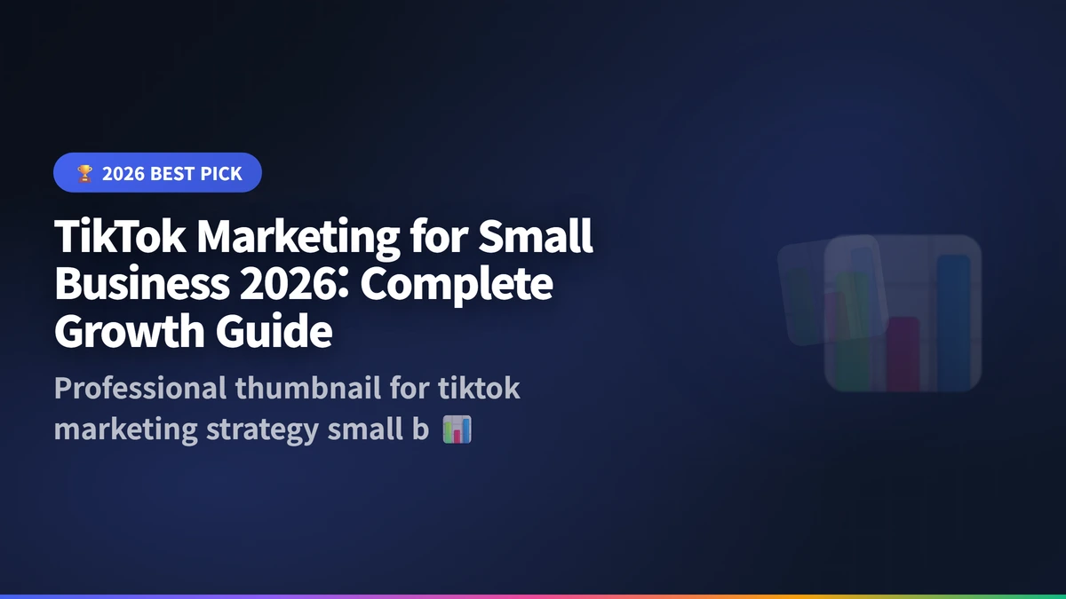 tiktok marketing strategy small business 2026 guide 2026