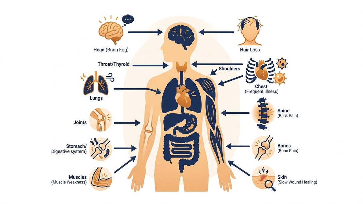 vitamin d deficiency symptoms infographic 2026