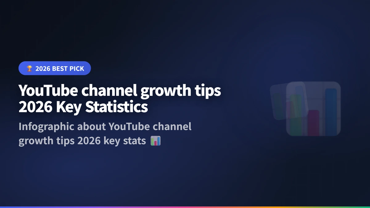YouTube channel growth tips 2026 infographic 2026
