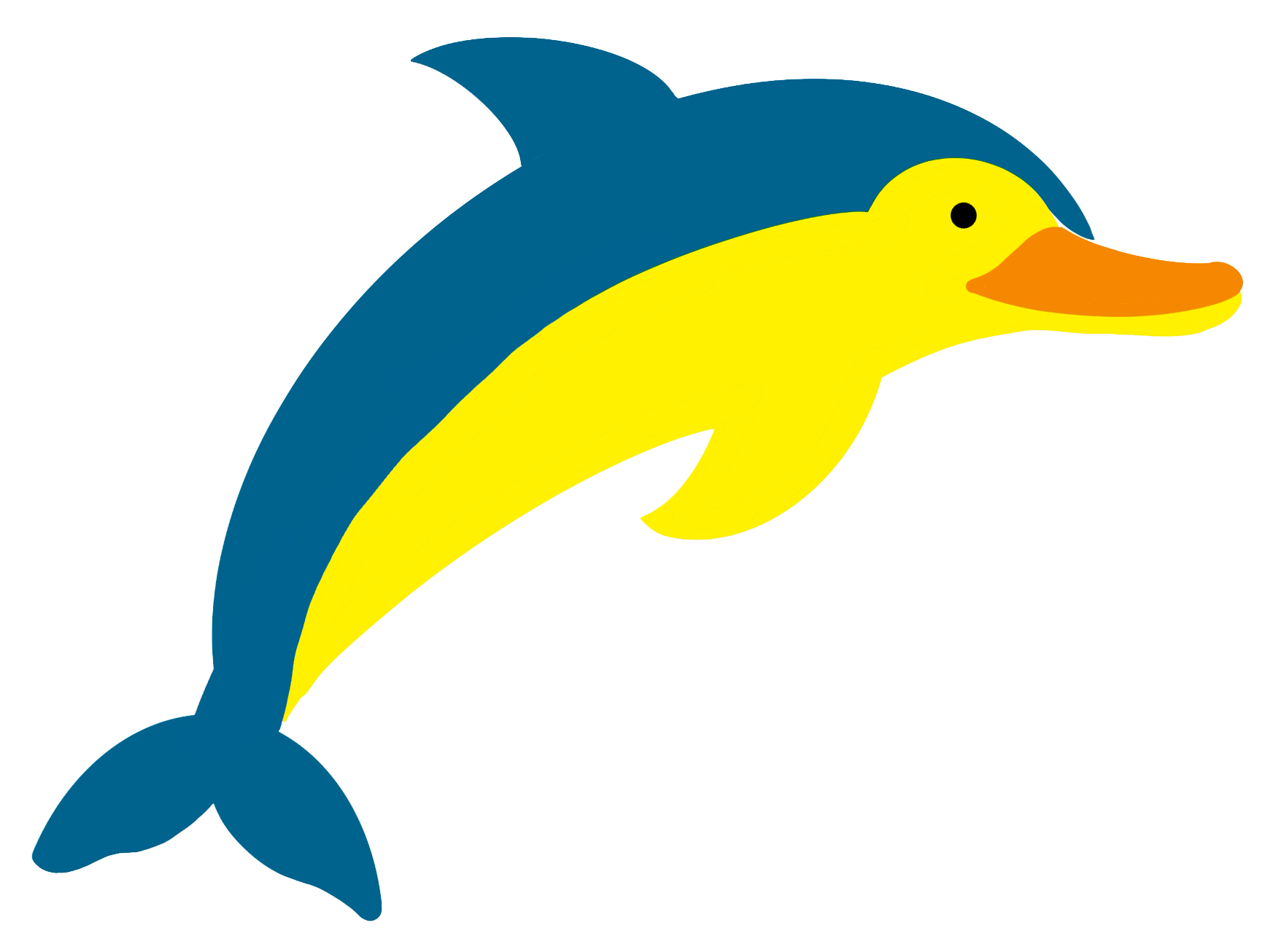 duck under dolphin