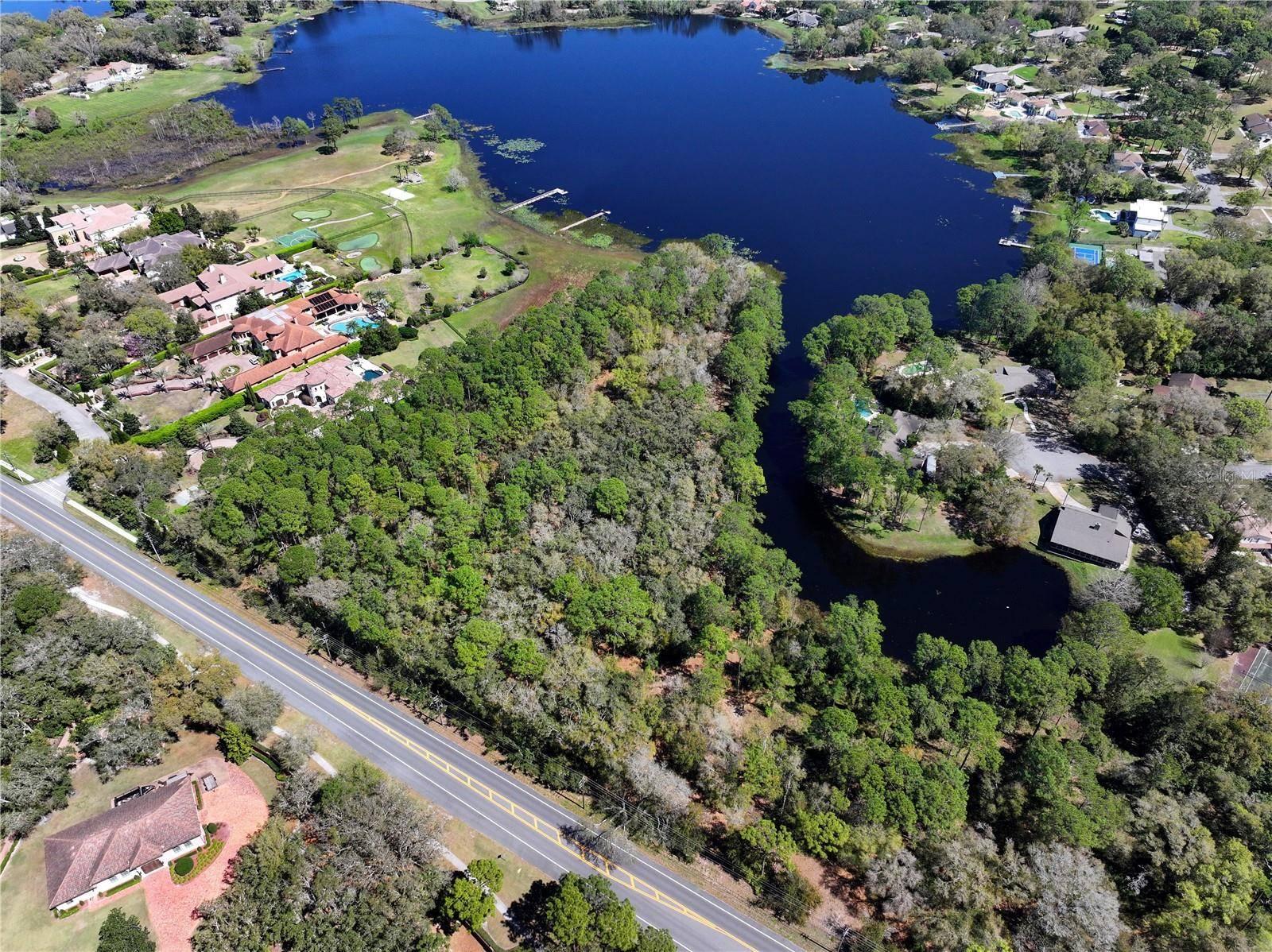 Markham Woods Road, Longwood, Florida - 9.53 lakefront acres on Rice Lake