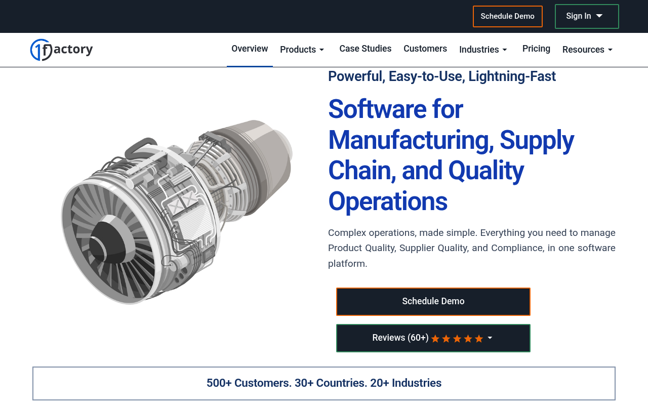 1Factory website screenshot