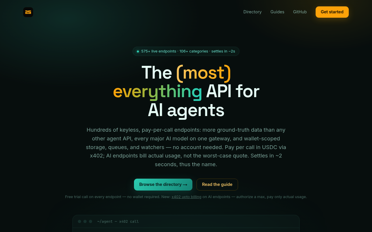 2s website screenshot