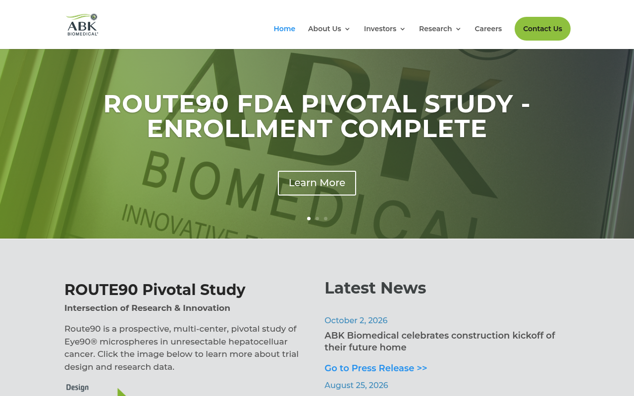 ABK Biomedical screenshot