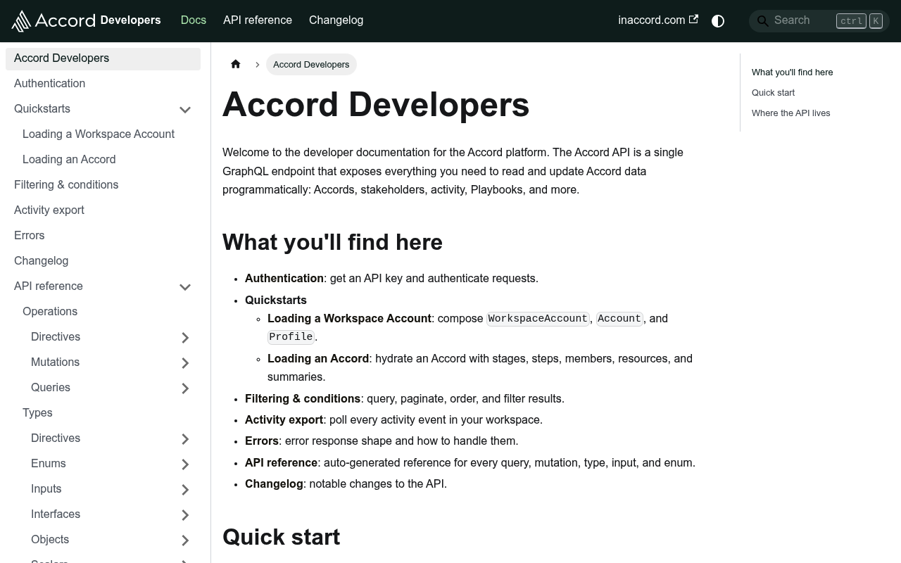 Accord screenshot