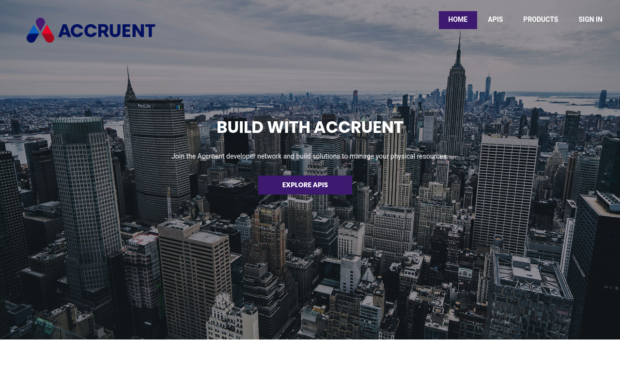 Accruent website screenshot