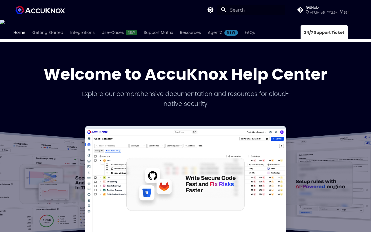 AccuKnox website screenshot