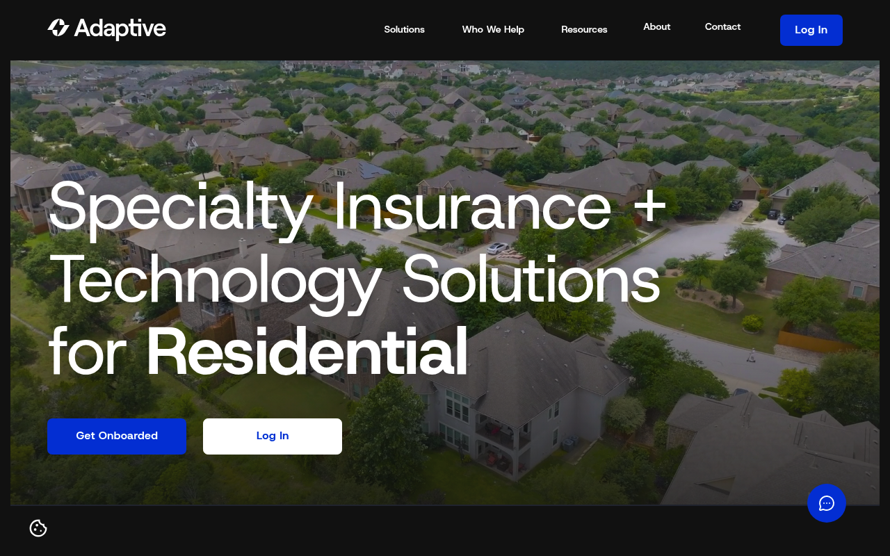 Adaptive Insurance screenshot