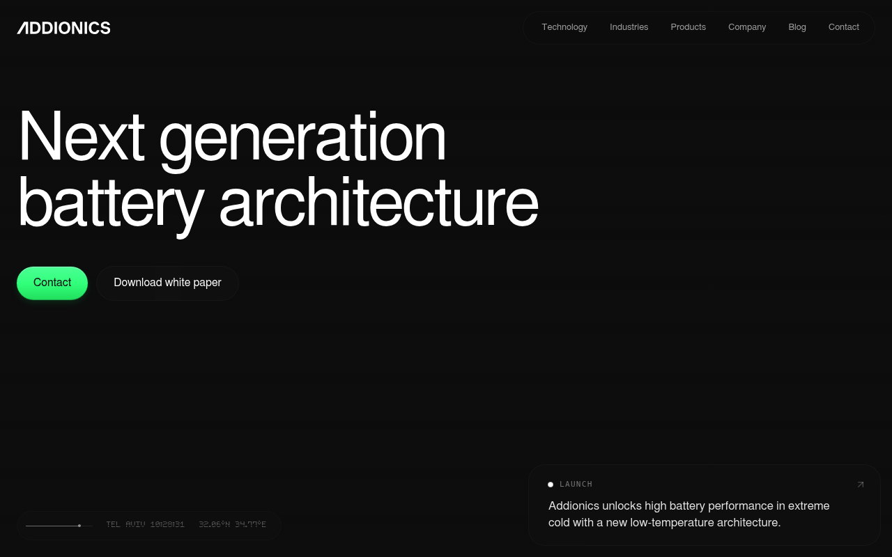 Addionics screenshot