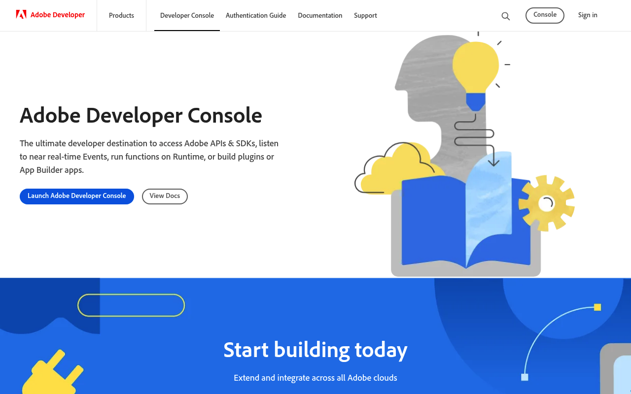 Adobe Illustrator website screenshot