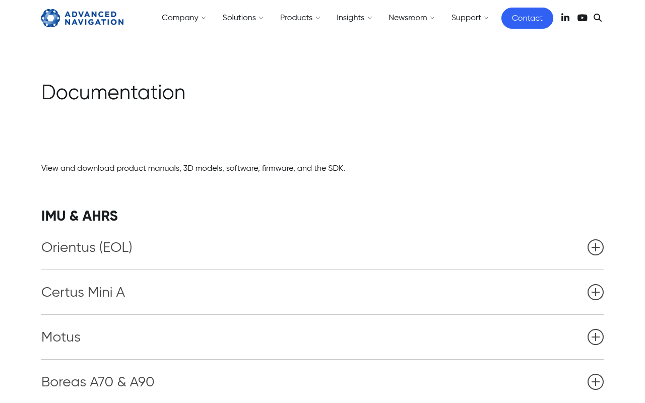 Advanced Navigation screenshot