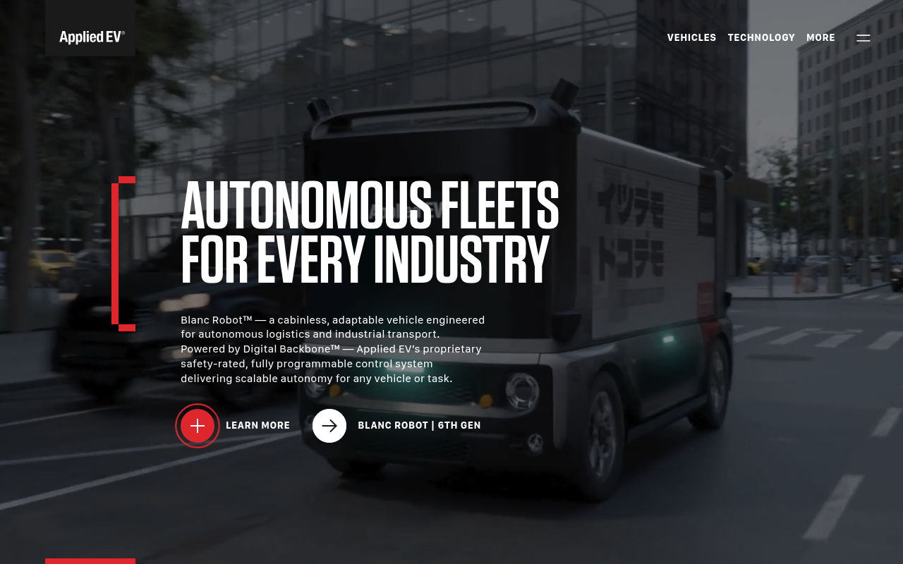 Applied EV screenshot