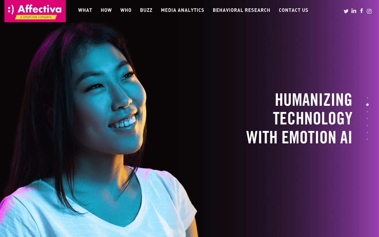 Affectiva screenshot
